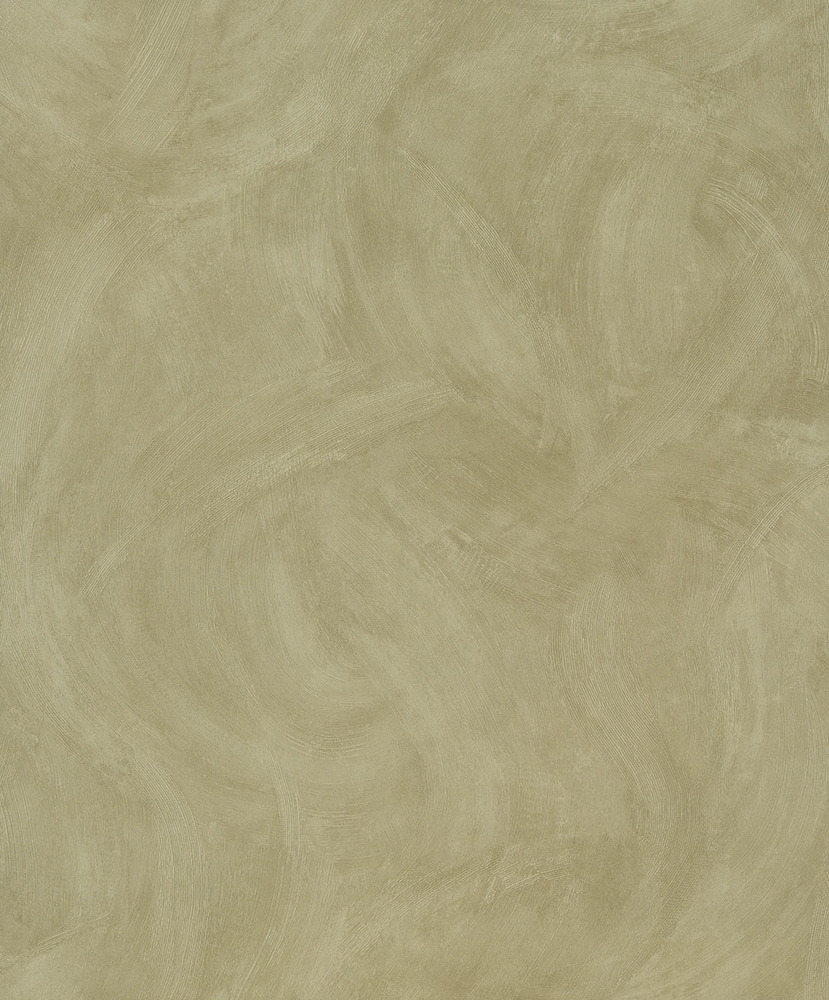 Papier peint vinyle sur intissé spatulé couleur sauge A78708