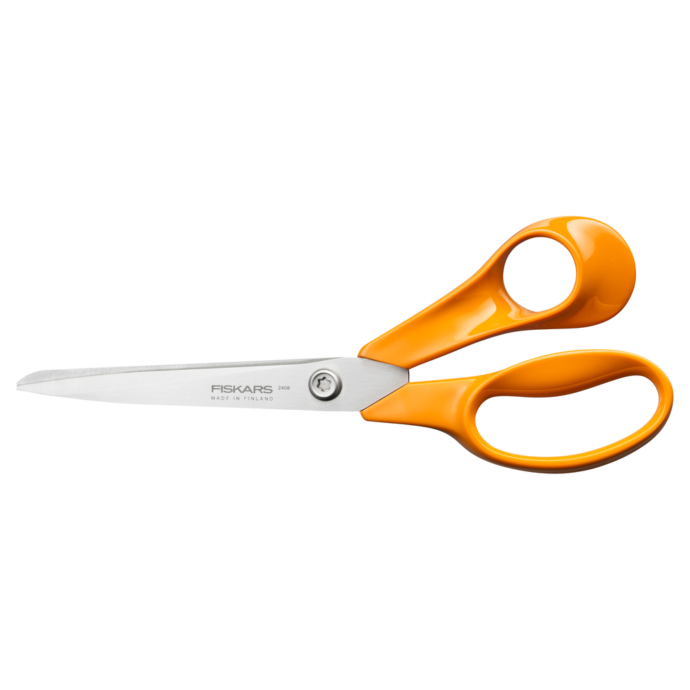 Ciseaux universels Classic droitier 21 cm avec lames en acier inoxydable et poignées ergonomiques noires