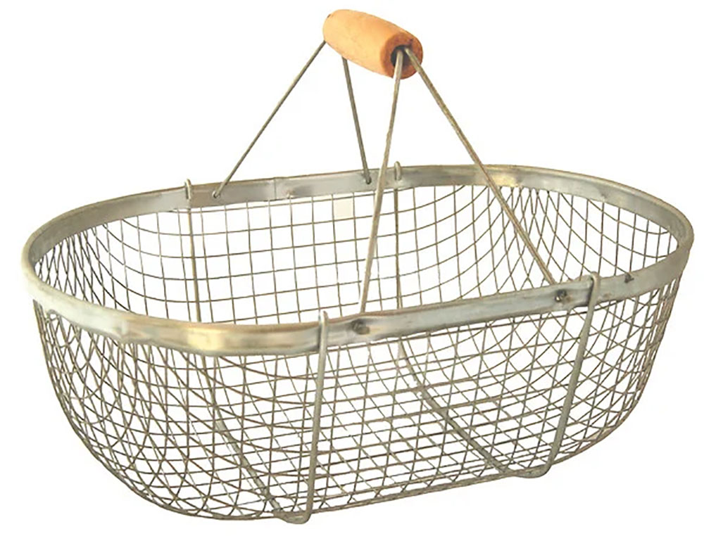 Panier à récolte 15L robuste avec poignées pour le jardinage