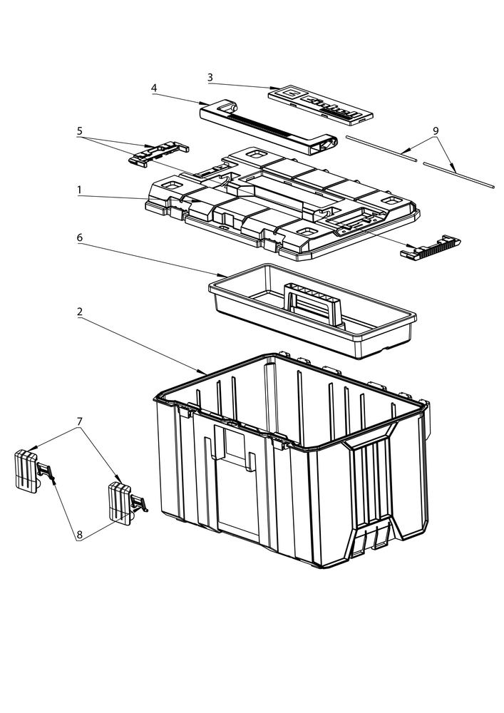Systeme de Rangement E-CASE M