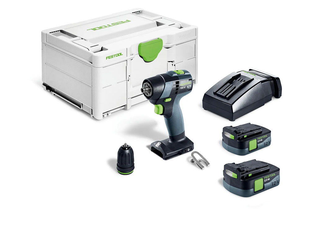Perceuse Visseuse Sans-Fil TXS12 2,5-PLUS 10.8V Avec Chargeur et 2 Batteries