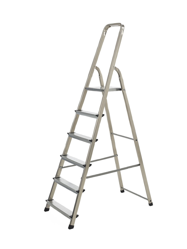 Escabeau Aluminium 6 Marches pliable et léger