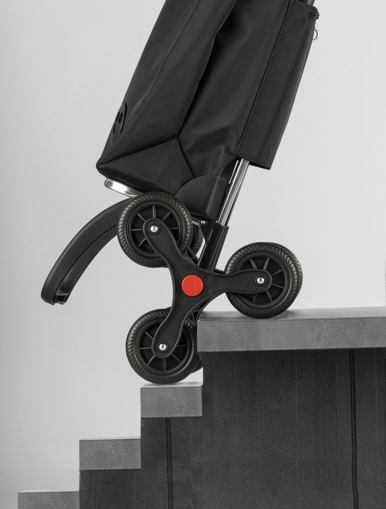 Poussette de Marché I-Max Tweed 6 Roues Monte Escaliers 43L