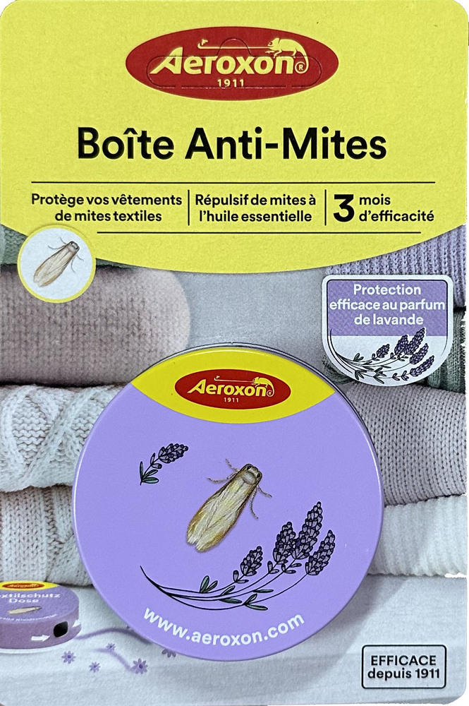 Sachets Anti-Mites Textiles à la Lavande pour protéger les vêtements