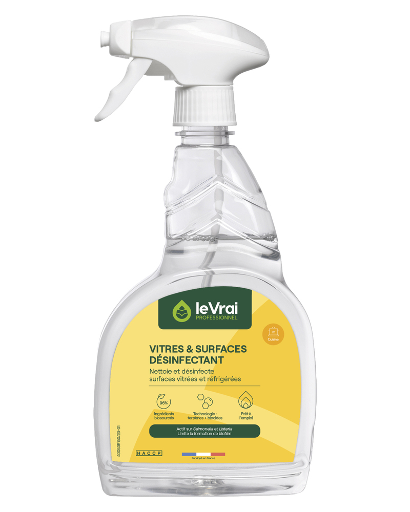 Nettoyant Désinfectant Vitres & Surfaces VSD