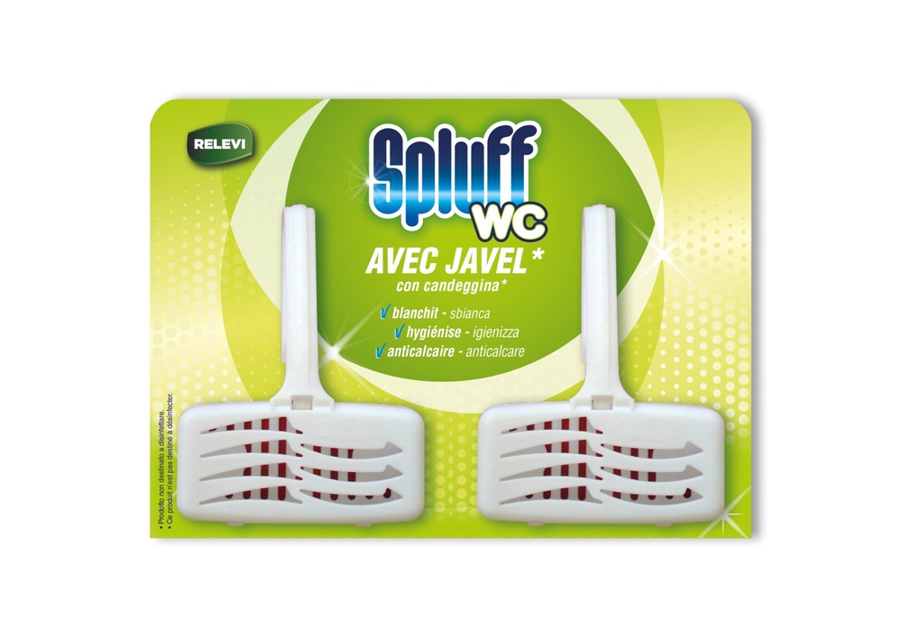 Blocs WC Javel 2 x 40 g pour une désinfection puissante et une hygiène éclatante des toilettes