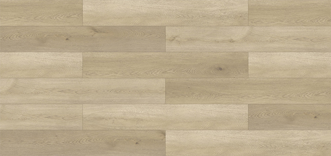 Lame de sol LVT clipsable La Légende Texas avec sous-couche intégrée, aspect bois chaleureux et résistant