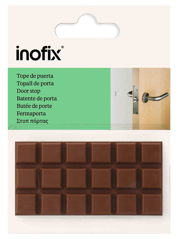 Butée de protection adhésive pvc marron, ensemble de 18 pièces