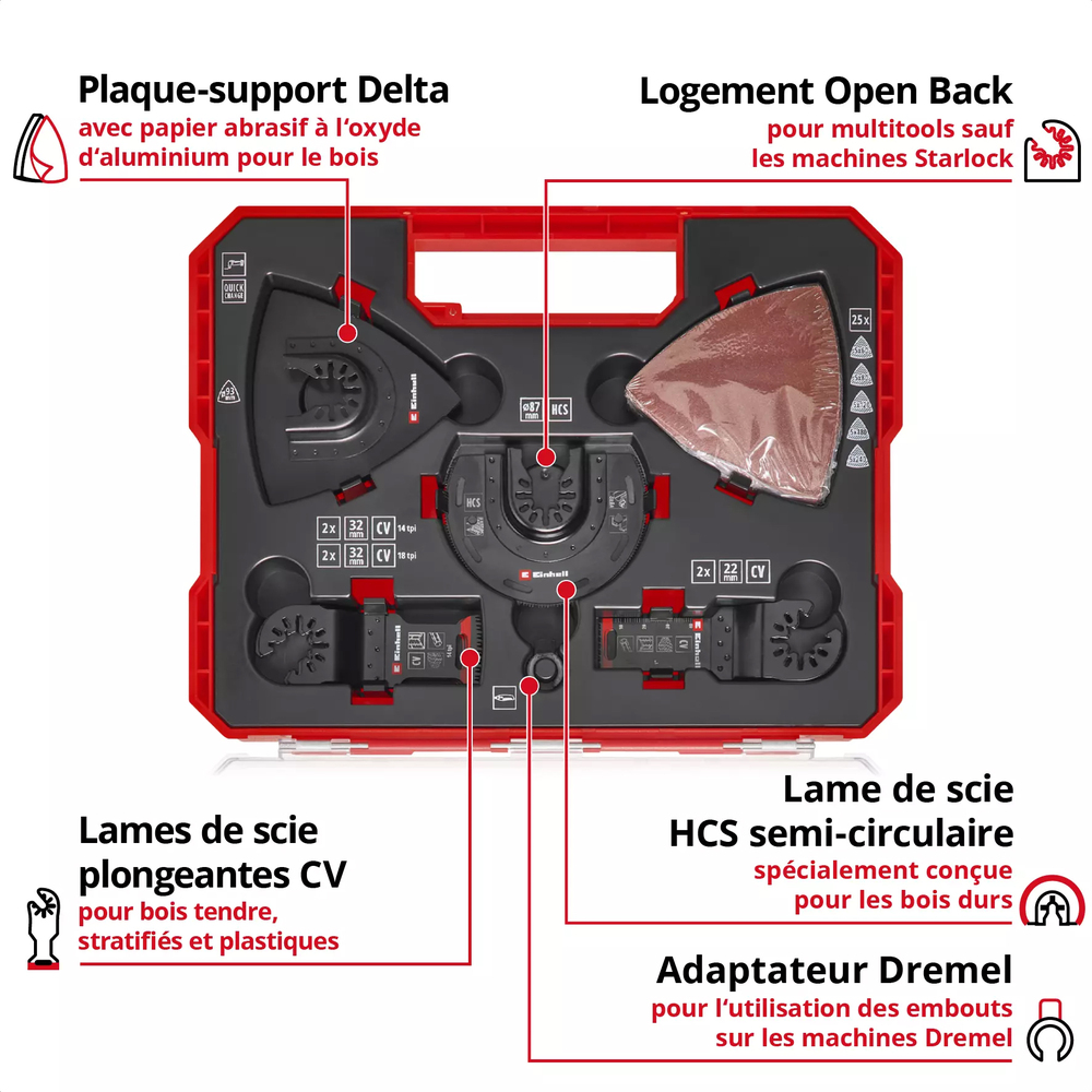 Coffret Multitools Bois 35 Pièces