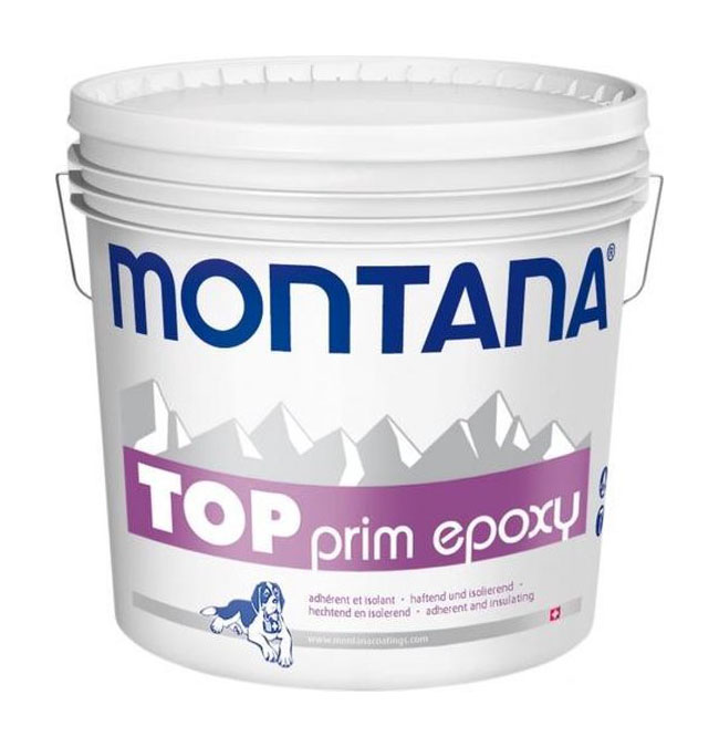 Pot de primaire d'accrochage Top Prim Epoxy Montana pour supports intérieurs et extérieurs
