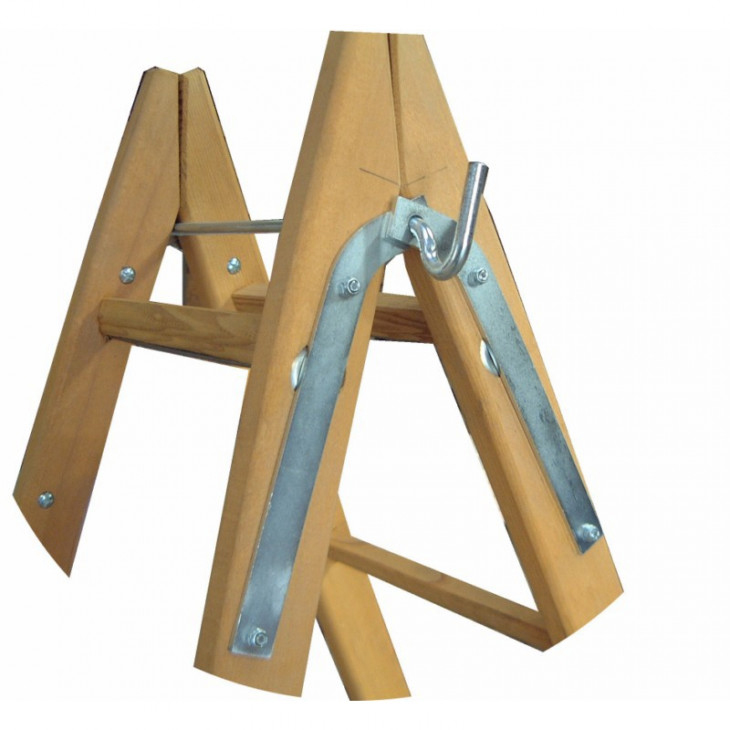 Échelle Double en Bois 125 cm