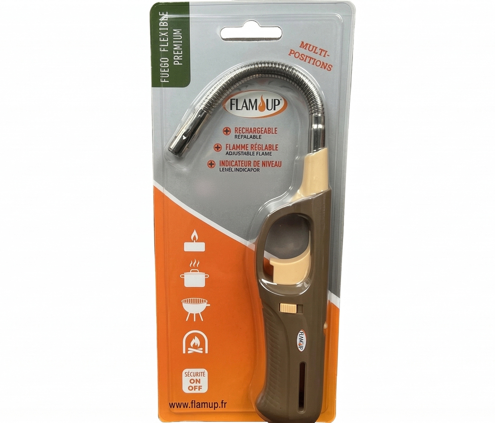 Allume-gaz flexible rechargeable Flam'Up.