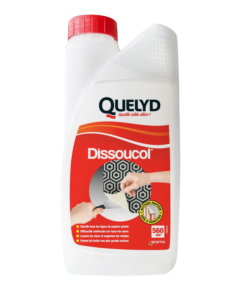 Décolleur adhésif Quelyd Dissoucol 1L en flacon