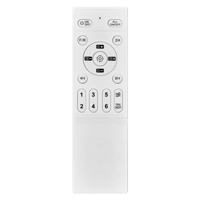 Ventilateur Plafonnier à Eclairage LED Compact 480 49W Blanc