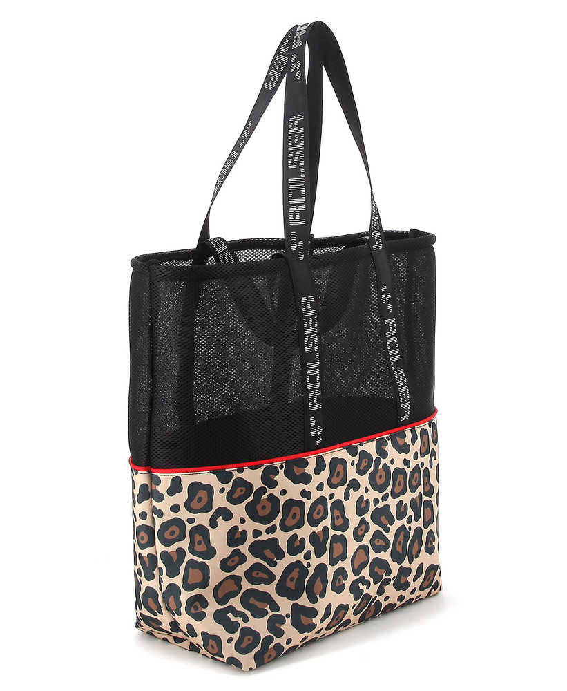 Sac Urban Wild Bag 30L Wild Camel imprimé léopard beige et noir