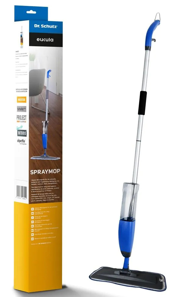 Balai Spray Mop et carton d'emballage DR SCHUTZ