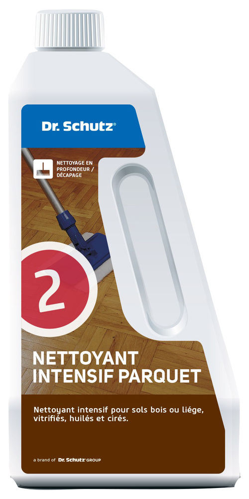 Bidon de nettoyant intensif Dr. Schutz pour parquet 750 ml