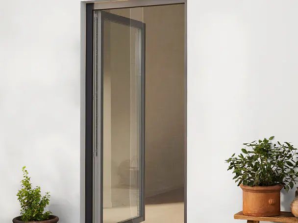 Ambiance Moustiquaires de Porte à Velcro Insect Stop 2.20 m x 0.65 m x2
