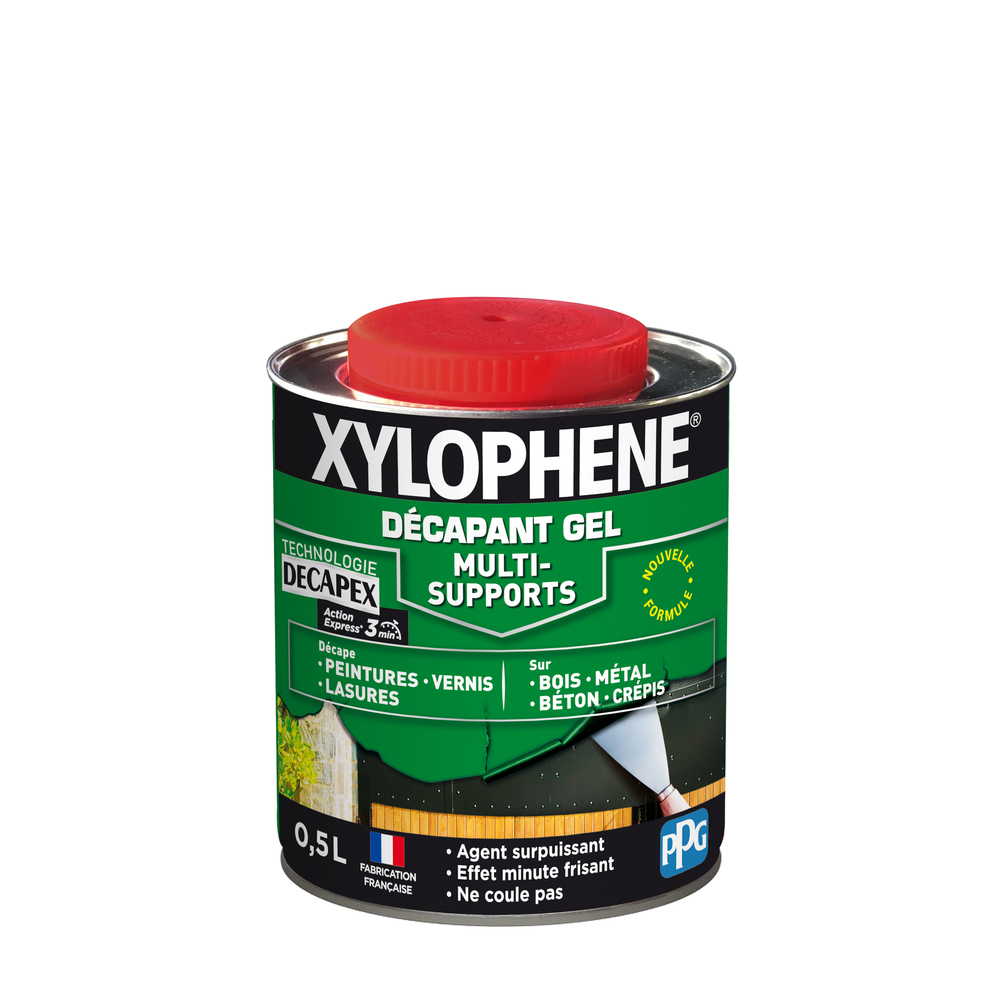 Pot Décapant Gel Multi - Supports 0.5 l