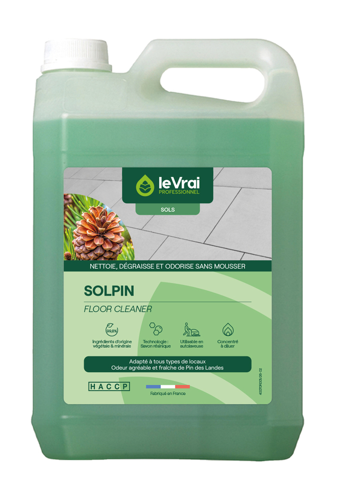 Nettoyant Concentré pour Sol Solpin 5L