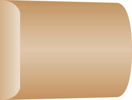 Baguette chant plat brut de 29 x 6 mm, longueur 2.40 mètres