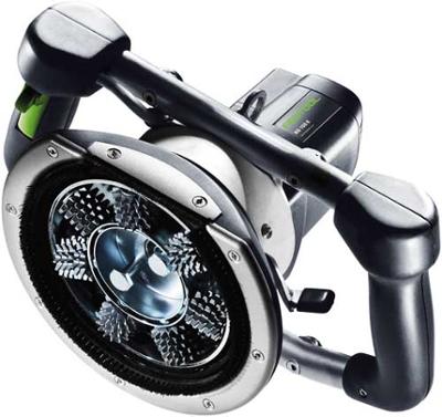 Fraiseuse de rénovation RG 150 E-Set DIA HD RENOFIX avec disques diamant pour le ponçage et le décapage de surfaces