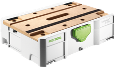 Systainer SYS-MFT 396x296x105 mm, coffre de rangement empilable pour outils et accessoires, compatible établi multifonction