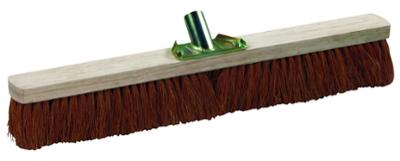 Balai coco type usine de 60 cm avec fibres naturelles robustes pour usage intensif