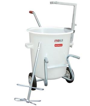 Station de malaxage complète 75L pour mélanger mortier et résines de sol