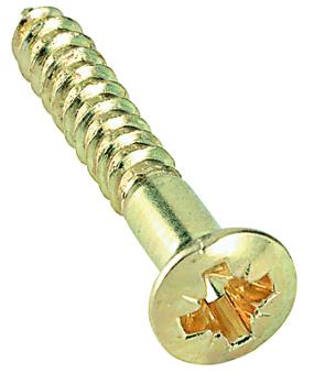 Vis Fraise Bombe Inox Cruciformes 3.5x25mm pour Barres de Seuil, finition argentée et présentée en boîte de 200.