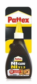 Colle bois liquide transparente Ni Clou Ni Vis 100 g pour fixation forte et invisible