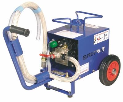 Pulvérisateur électrique professionnel Europropulve V5 pour enduits, peintures et revêtements de façade sur chantier