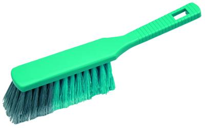 Balayette de ménage avec poils synthétiques et manche ergonomique pour ramasser la poussière et les miettes