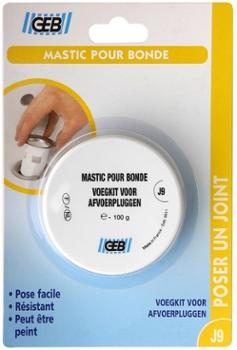 Mastic pour bonde 100 g étanchéité plomberie sanitaire
