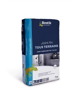 Joint de carrelage fin en poudre hydrofugé pour joints de 1 à 6 mm, sac de 20 kg
