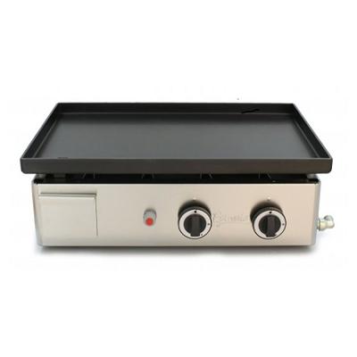 Plancha Prima Estivale 60 P d'extérieur avec plaque de cuisson en acier inoxydable