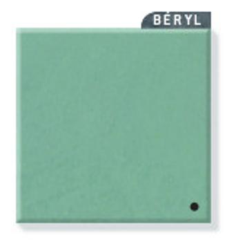 Enduit à effets décoratifs pour murs intérieurs Teinte Minérale Naturelle Luigi Déco Tendenza Beryl, de couleur vert-bleu et à l'aspect minéral naturel.