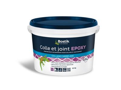 Colle carrelage : colle et joint epoxy blanc 2.5kg