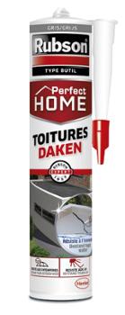 Mastic d'étanchéité Perfect Home Toitures Gris 280 ml en cartouche
