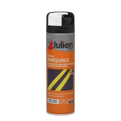 Aérosol de peinture de marquage blanc 500 ml pour traçage au sol