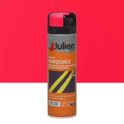 Aérosol Peinture de Marquage 500 ml Rouge Fluo haute visibilité