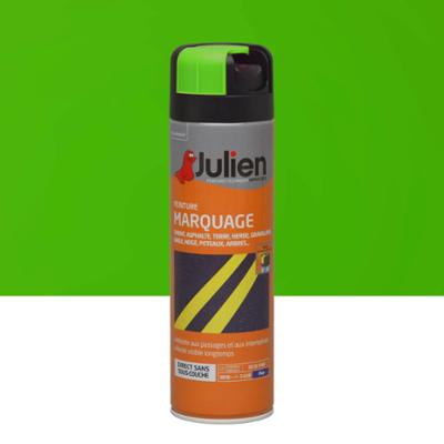 Aérosol de peinture de marquage Vert Fluo 500 ml haute visibilité