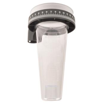 Pluviomètre Résistant au Gel gradué, robuste et facile à installer pour un jardin