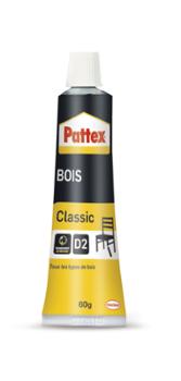 Pattex Colle Bois Classic 60g en tube pour assemblage et réparation bois