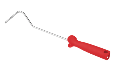 Monture pour mini rouleaux à peindre avec poignée ergonomique, idéale pour les travaux de précision