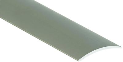 Barre de seuil demi bombée adhésive en aluminium 30 mm x 93 cm