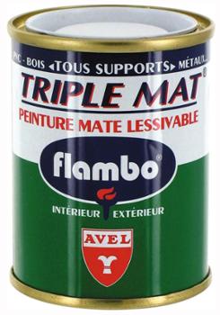Flambo Triple Mat 100ml Blanc