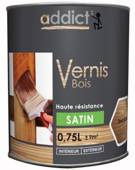 Addict Vernis Bois Satin 750ml Incolore