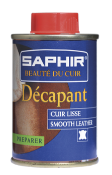 Décapant cuir 100 ml, produit d'entretien pour nettoyer et préparer les surfaces en cuir