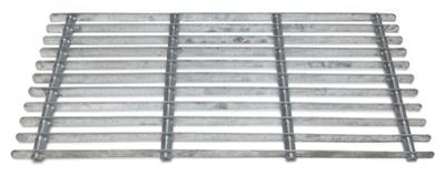 Grille gratte pieds galvanisée 60 x 30 cm pour l'extérieur